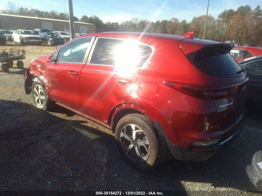 2022 KIA SPORTAGE LX VIN: KNDPM3AC7N7978023