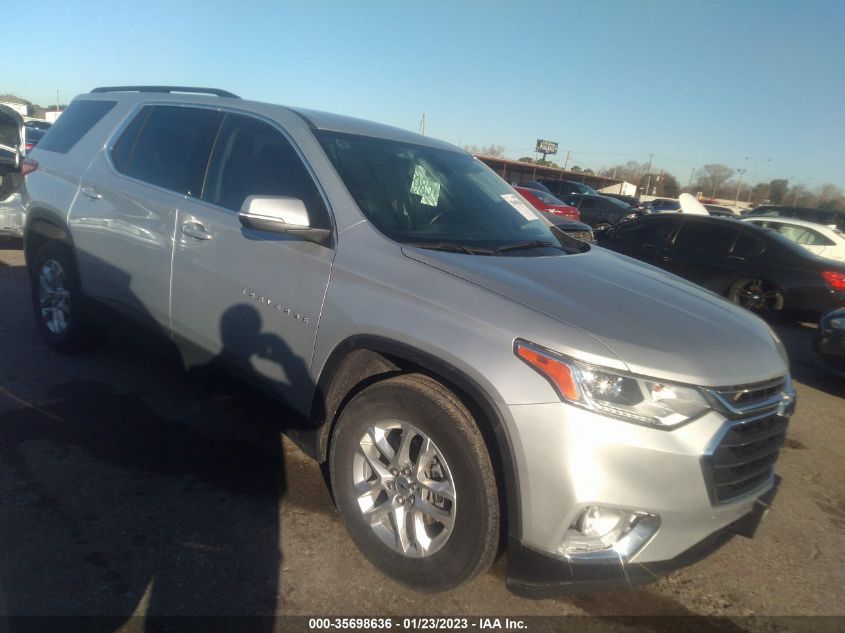 2021 CHEVROLET TRAVERSE LT CLOTH VIN: 1GNERGKWXMJ149240