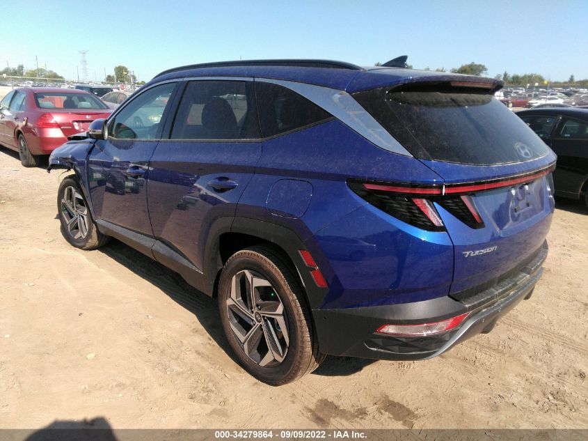 2022 HYUNDAI TUCSON LIMITED VIN: 5NMJECAE2NH139829
