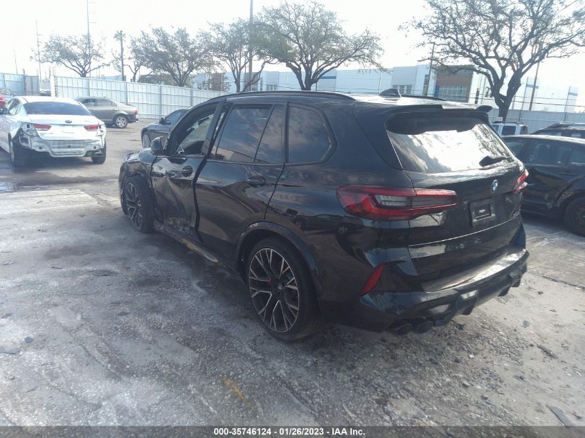 2022 BMW X5 M VIN: 5YMJU0C00N9J47997