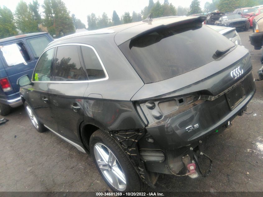 2021 AUDI Q5 PREMIUM PLUS VIN: WA1E2AFY1M2082781