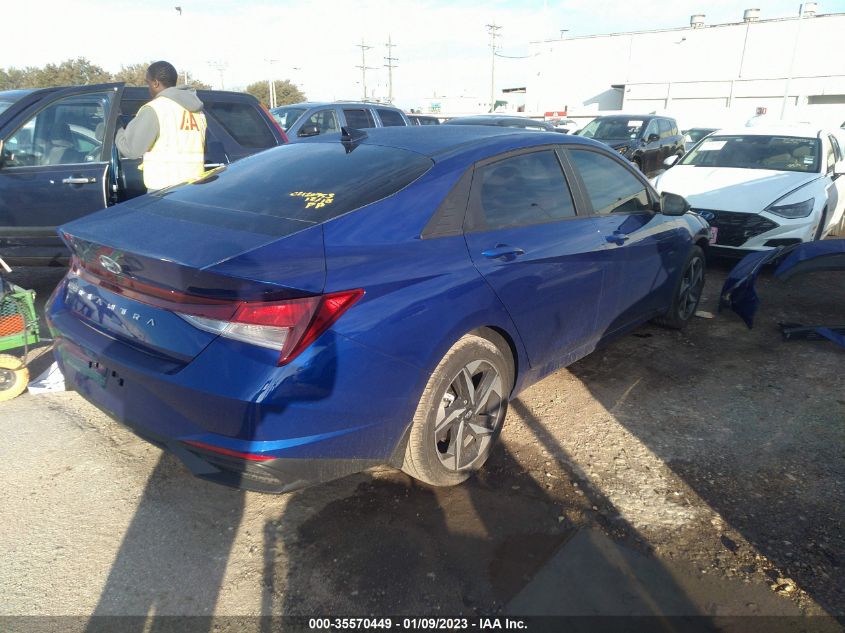 2023 HYUNDAI ELANTRA SEL VIN: KMHLS4AG2PU416396