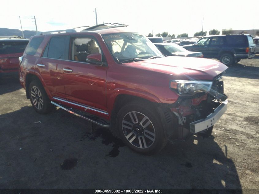 2022 TOYOTA 4RUNNER LIMITED VIN: JTEKU5JR1N6038330