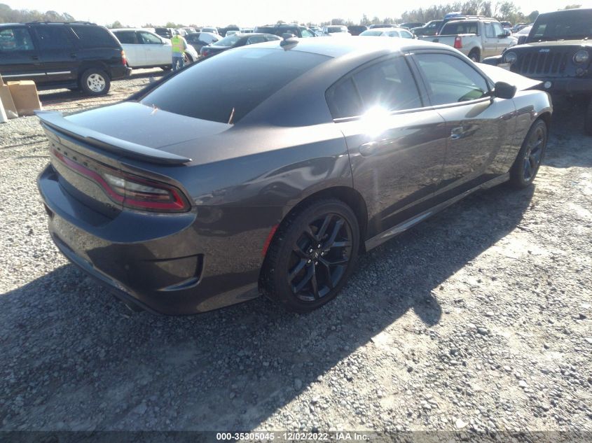 2022 DODGE CHARGER R/T VIN: 2C3CDXCT7NH153823
