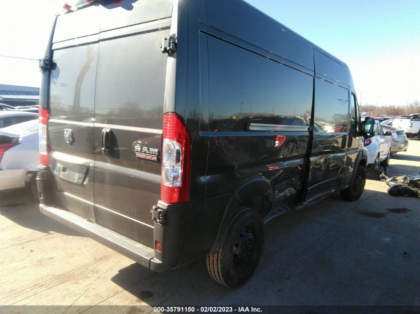 2022 RAM PROMASTER CARGO VAN VIN: 3C6LRVDG7NE121427