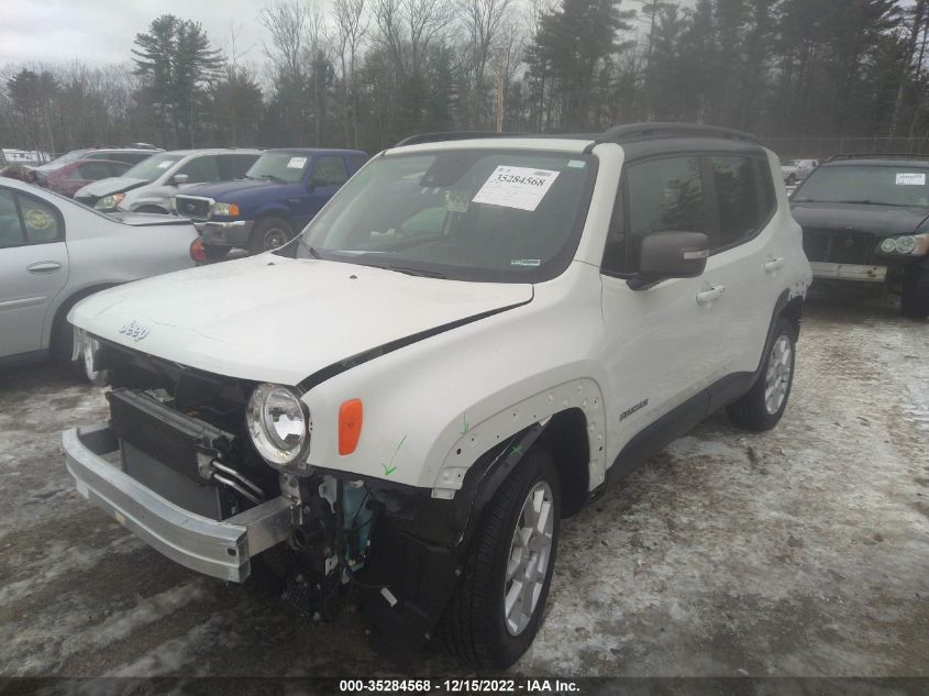 2021 JEEP RENEGADE LIMITED VIN: ZACNJDD18MPN32722