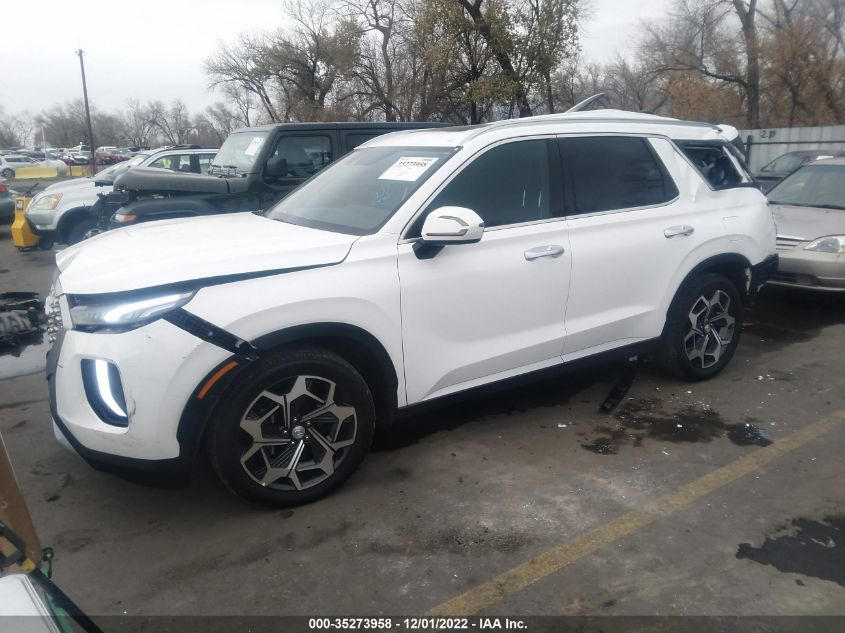 2021 HYUNDAI PALISADE SEL VIN: KM8R3DHE9MU314052