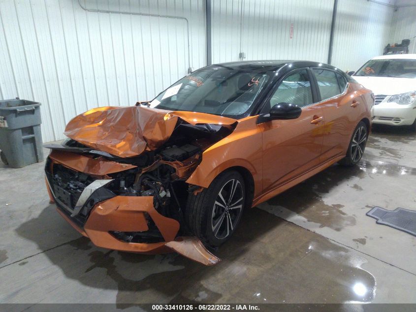 2021 NISSAN SENTRA SR VIN: 3N1AB8DVXMY231618