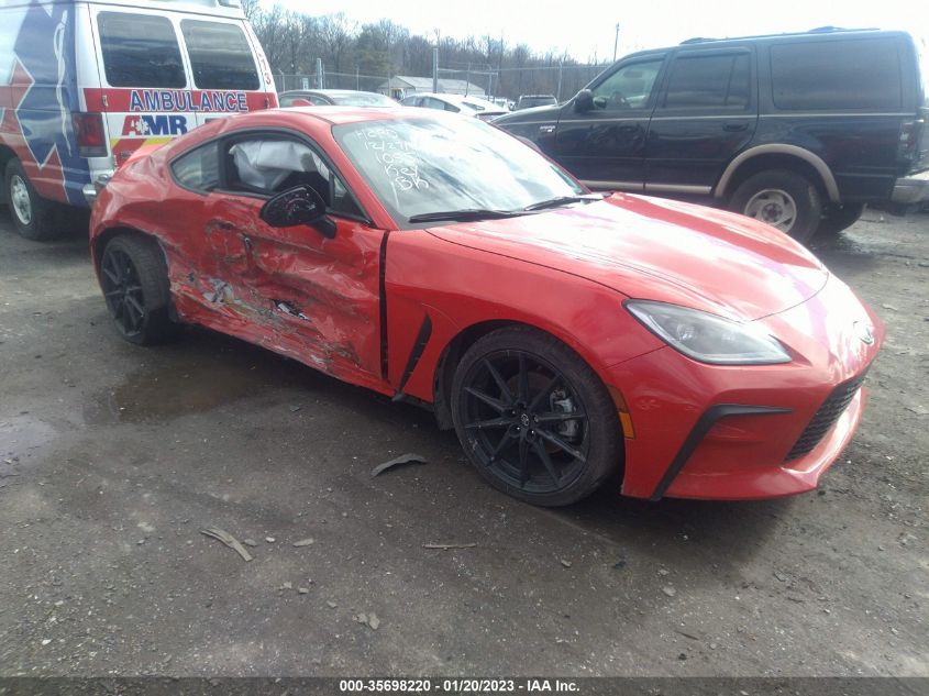 2023 TOYOTA GR86 PREMIUM VIN: JF1ZNBF10P8751055