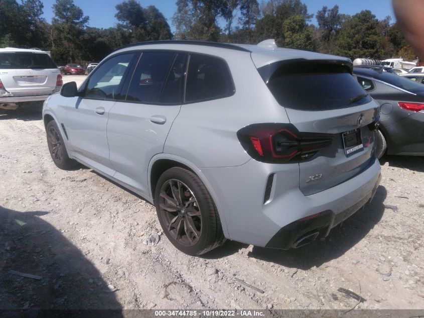 2022 BMW X3 XDRIVE30I VIN: 5UX53DP01N9K61388