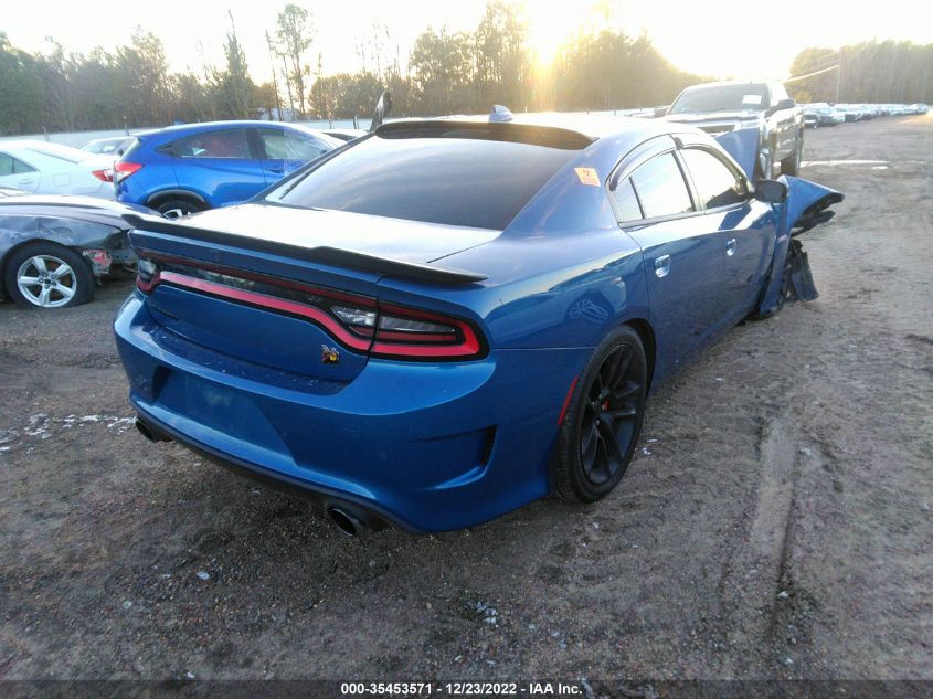 2020 DODGE CHARGER SCAT PACK VIN: 2C3CDXGJXLH229038