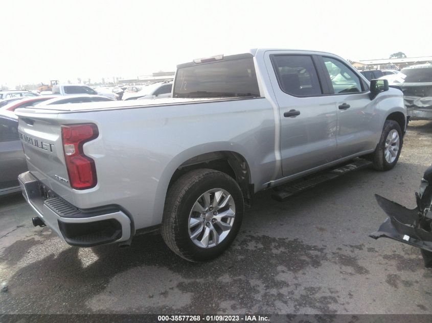 2022 CHEVROLET SILVERADO 1500 LTD CUSTOM VIN: 1GCPWBEK3NZ132207