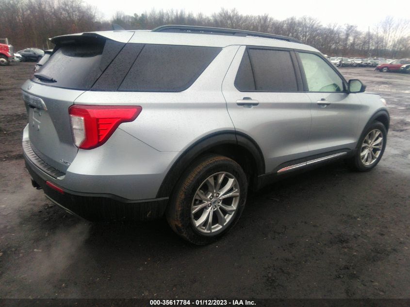 2022 FORD EXPLORER XLT VIN: 1FMSK8DH1NGA65614