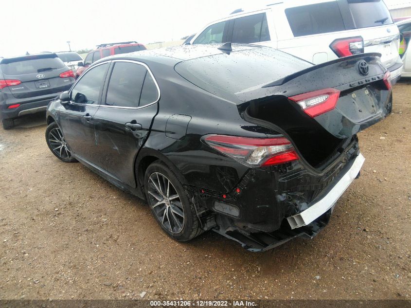 2022 TOYOTA CAMRY SE VIN: 4T1G11AK4NU670468