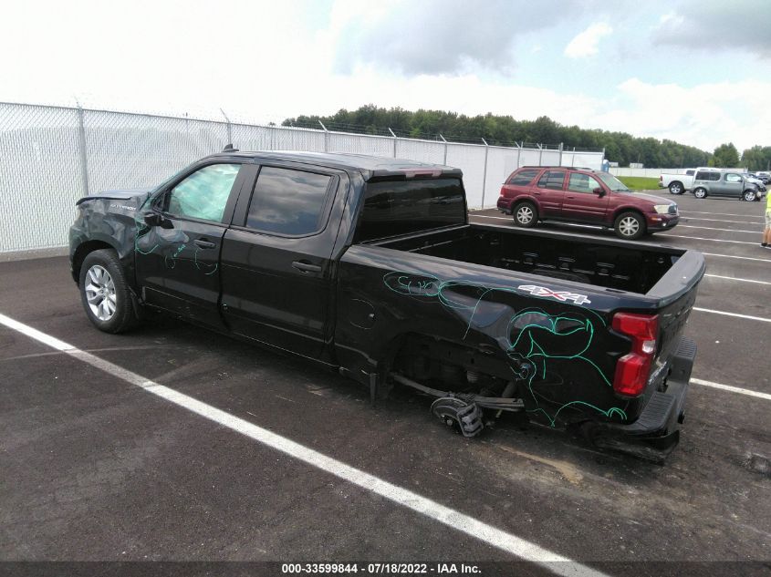 2022 CHEVROLET SILVERADO 1500 LTD CUSTOM VIN: 1GCPYBEK9NZ141066