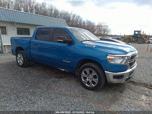 2021 RAM 1500 BIG HORN VIN: 1C6SRFFT9MN555550
