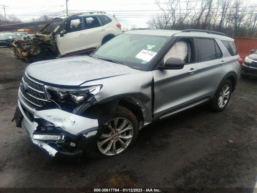 2022 FORD EXPLORER XLT VIN: 1FMSK8DH1NGA65614