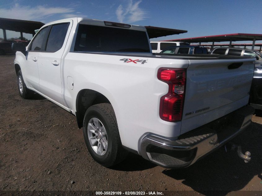 2022 CHEVROLET SILVERADO 1500 LT VIN: 3GCUDDED6NG618810
