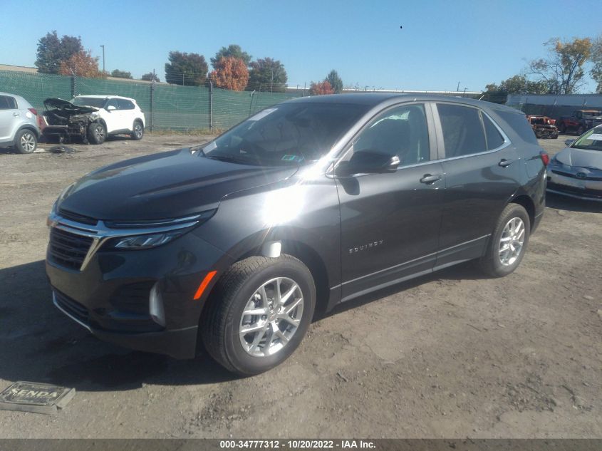 2022 CHEVROLET EQUINOX LT VIN: 3GNAXUEV6NS220004