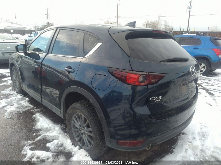 2021 MAZDA CX-5 TOURING VIN: JM3KFBCM8M1324208