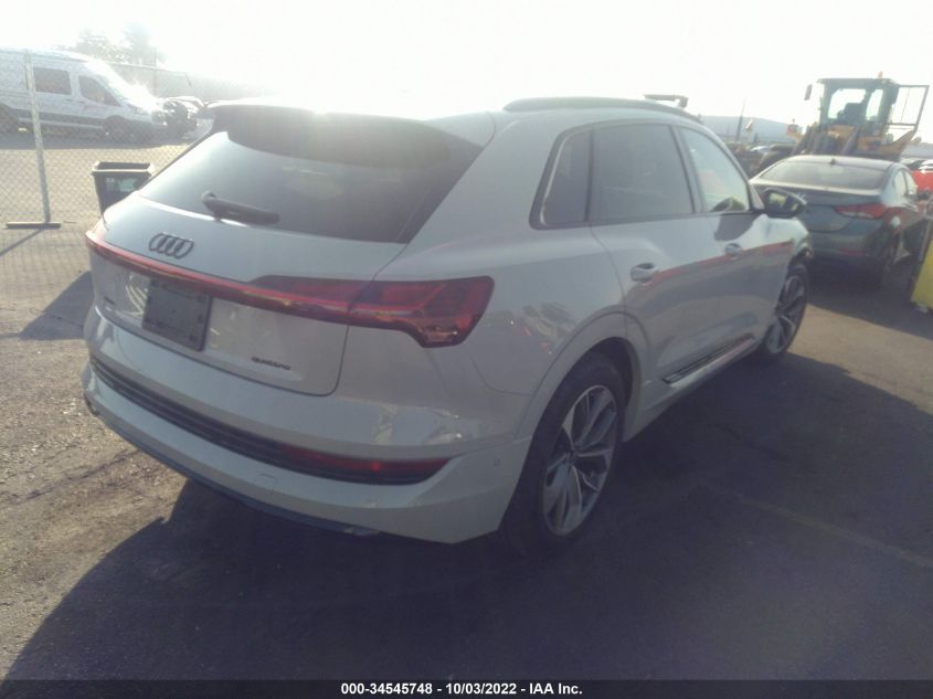 2021 AUDI E-TRON PREMIUM PLUS VIN: WA1LAAGEXMB041113