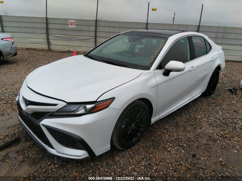 2022 TOYOTA CAMRY XSE VIN: 4T1K61AKXNU075989