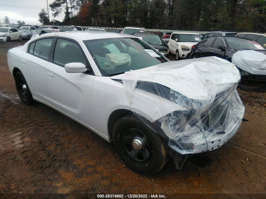 2021 DODGE CHARGER POLICE VIN: 2C3CDXAT4MH523210