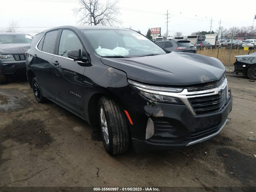 2022 CHEVROLET EQUINOX LT VIN: 3GNAXKEV4NL209601