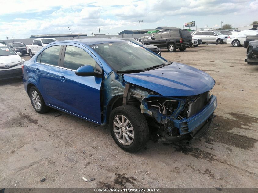 2020 CHEVROLET SONIC LT VIN: 1G1JD5SB7L4121943