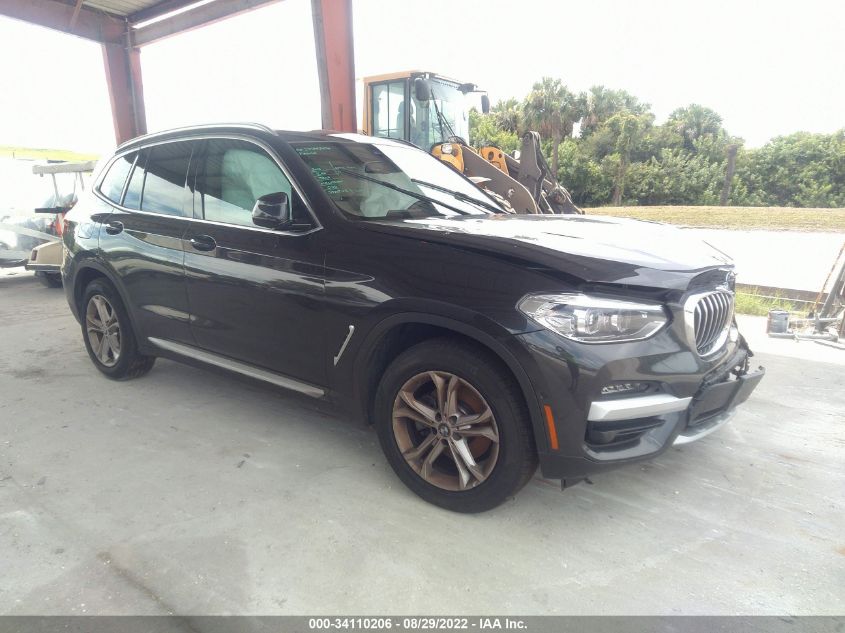 2021 BMW X3 XDRIVE30I VIN: 5UXTY5C06M9E34084