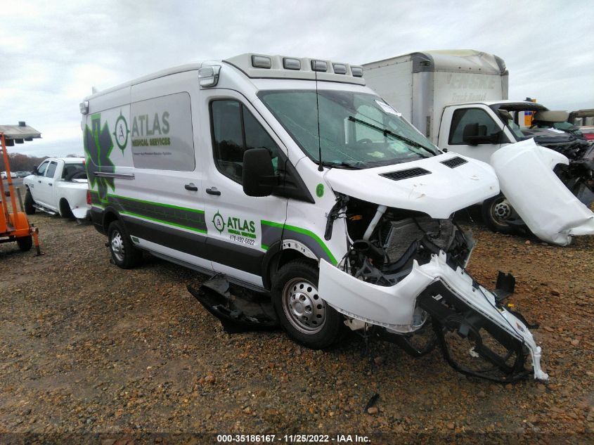 2021 FORD TRANSIT CARGO VAN VIN: 1FDBR1CG4MKB02534