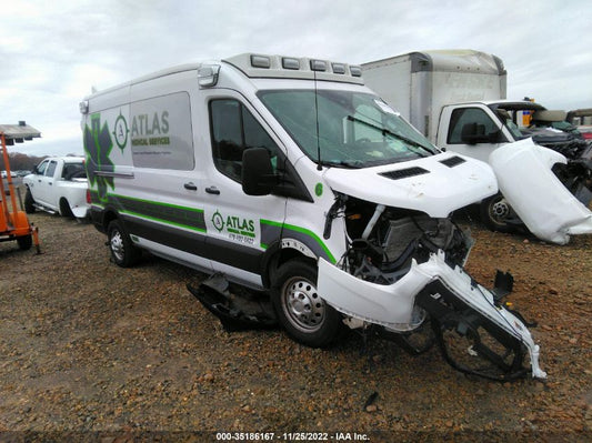 2021 FORD TRANSIT CARGO VAN VIN: 1FDBR1CG4MKB02534