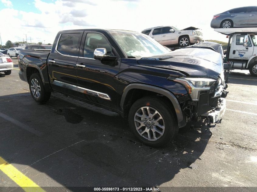 2022 TOYOTA TUNDRA 4WD 1794 EDITION HYBRID VIN: 5TFMC5DB7NX008550