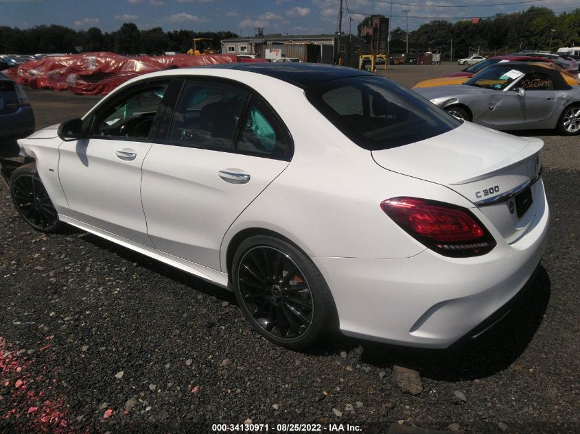 2021 MERCEDES-BENZ C-CLASS C 300 VIN: W1KWF8EB9MR625800