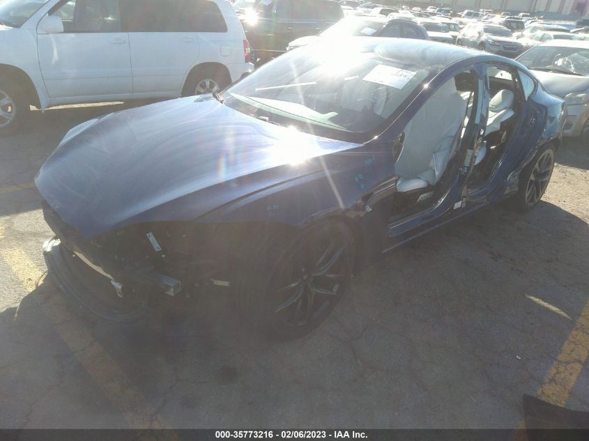 2022 TESLA MODEL S VIN: 5YJSA1E56NF488573