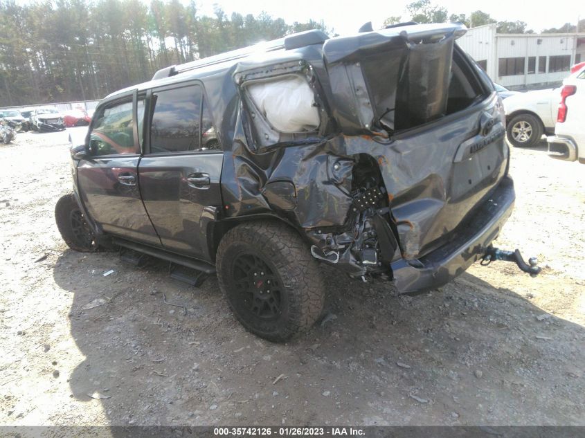2022 TOYOTA 4RUNNER VIN: JTEFU5JR1N5252578
