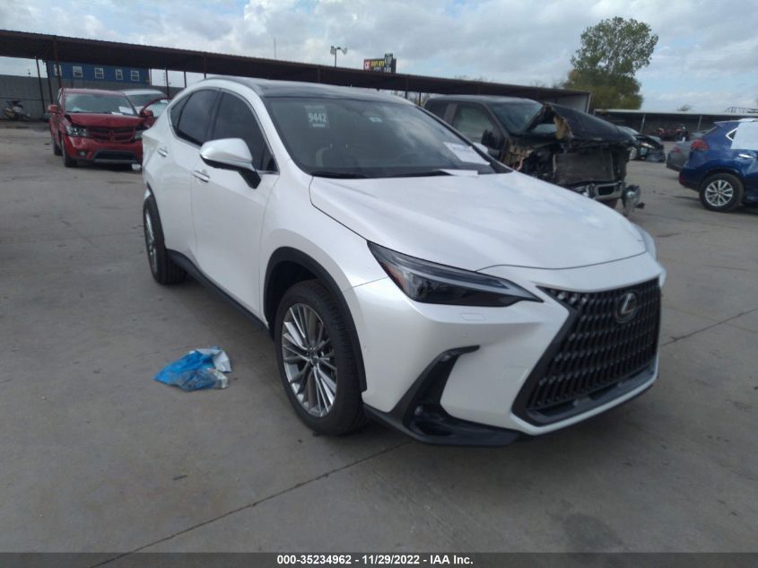 2022 LEXUS NX NX 350H LUXURY VIN: JTJHKCEZ9N5003878