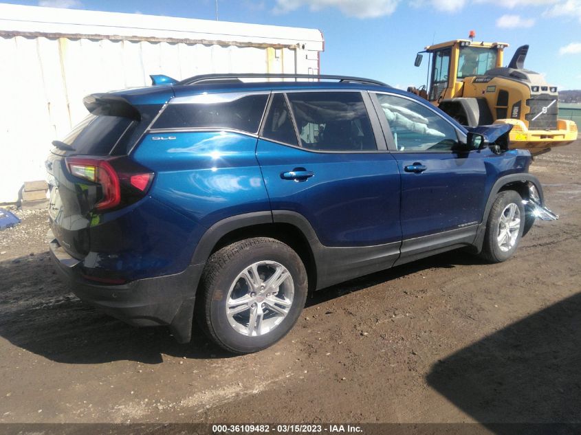 2022 GMC TERRAIN SLE VIN: 3GKALTEV7NL224219