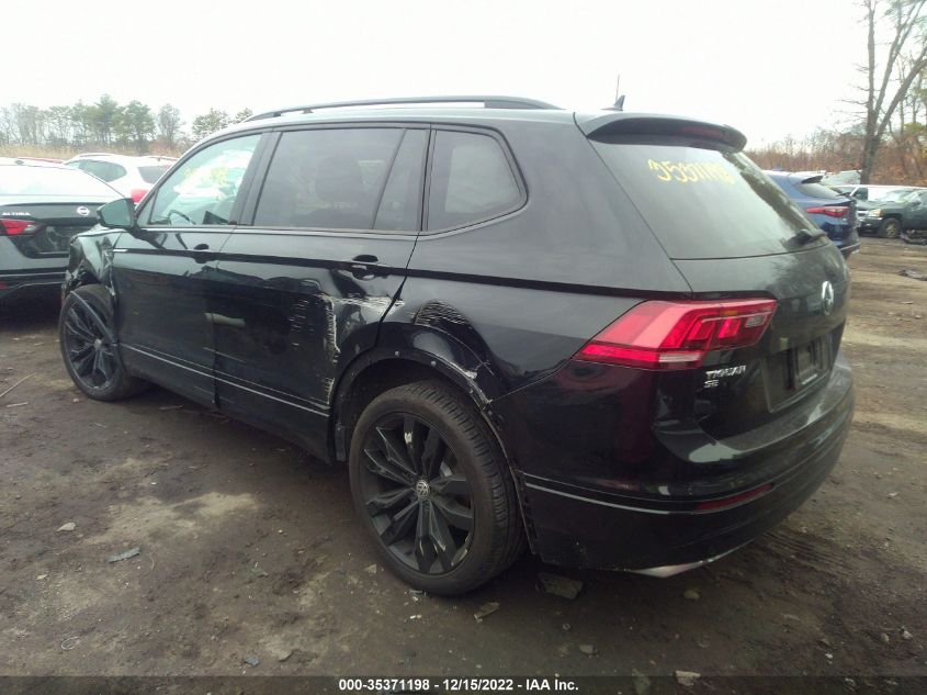 2021 VOLKSWAGEN TIGUAN SE/SE R-LINE BLACK/SEL VIN: 3VV2B7AX5MM113261