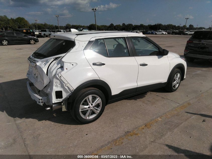 2022 NISSAN KICKS S VIN: 3N1CP5BV1NL519621