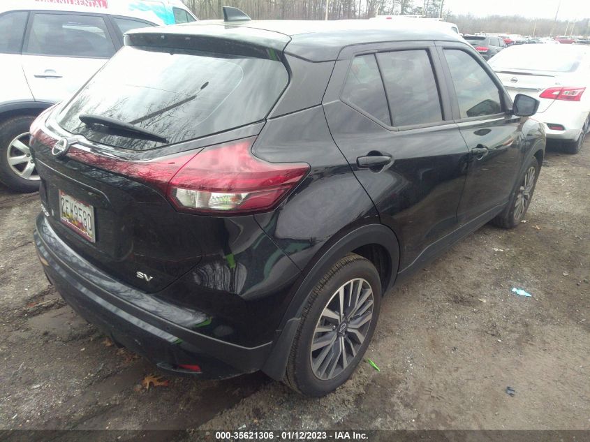 2022 NISSAN KICKS SV VIN: 3N1CP5CV2NL494775