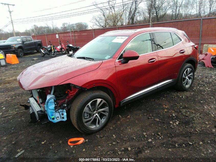 2023 BUICK ENVISION ESSENCE VIN: LRBFZPR4XPD020241