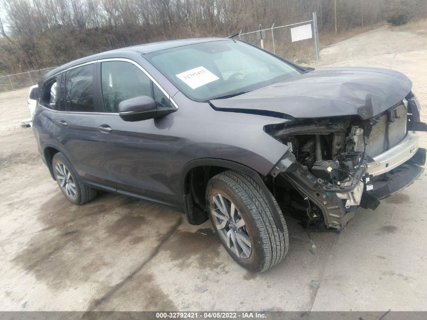 2021 HONDA PILOT EX-L VIN: 5FNYF6H53MB014163