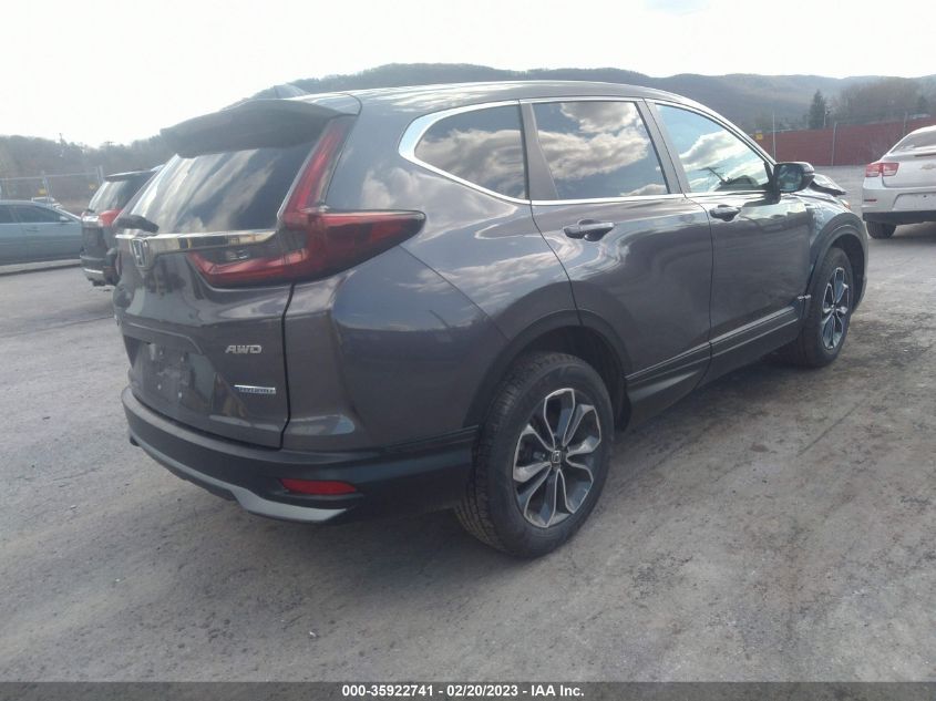2022 HONDA CR-V HYBRID EX VIN: 5J6RT6H53NL004822