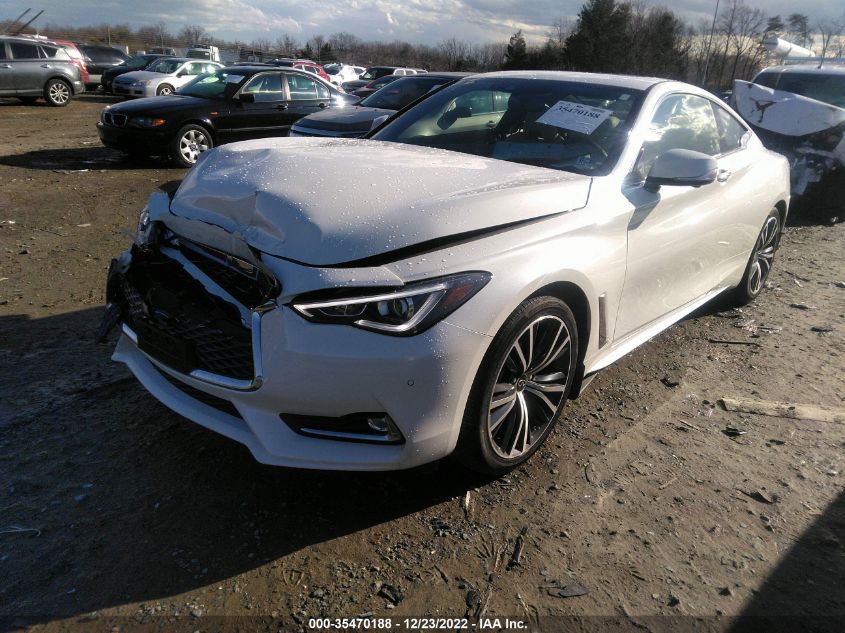 2021 INFINITI Q60 3.0T LUXE VIN: JN1EV7KL6MM470283