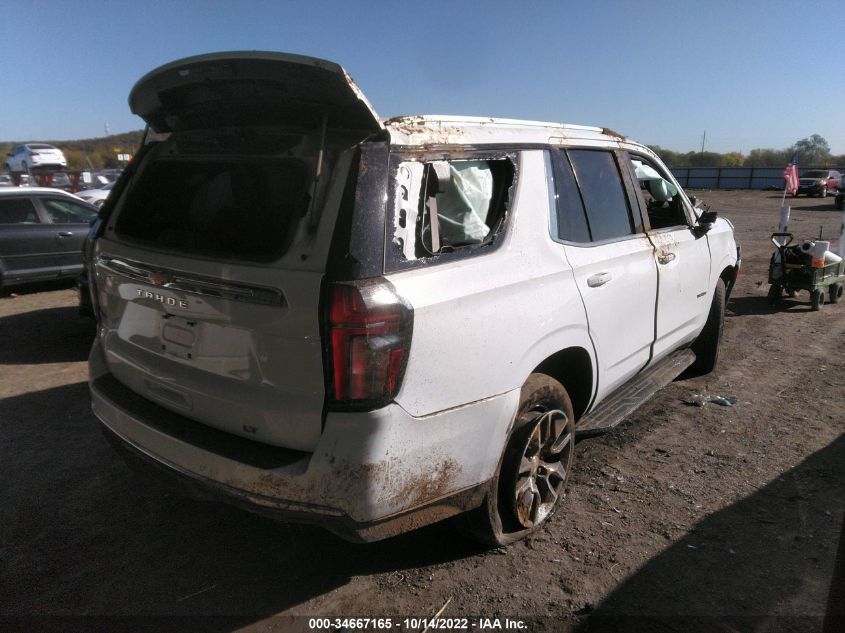 2021 CHEVROLET TAHOE LT VIN: 1GNSCNKD5MR124433