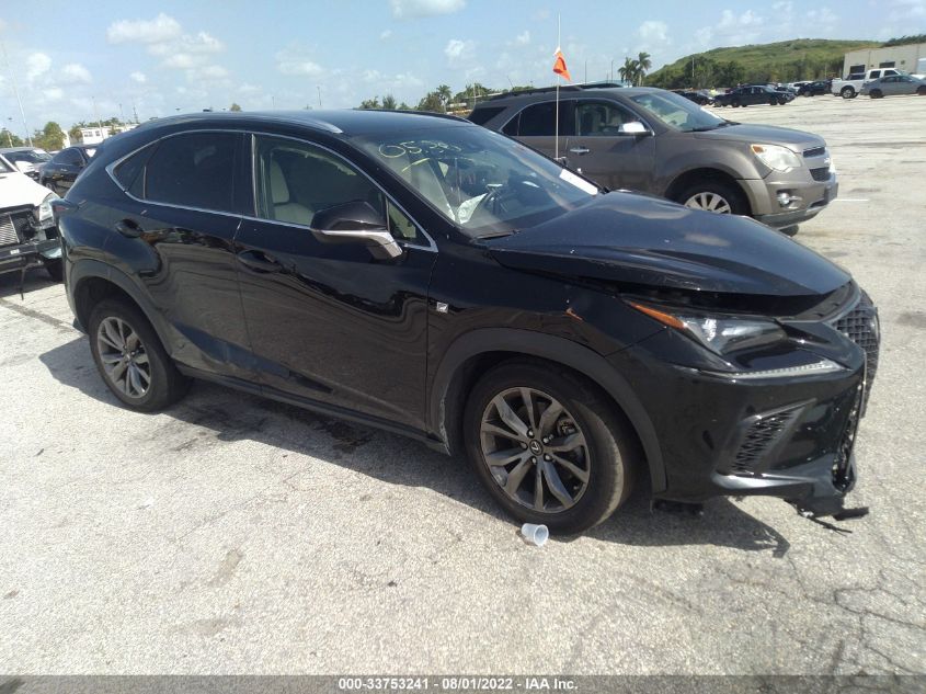 2021 LEXUS NX NX 300 F SPORT VIN: JTJSARBZ4M2190530