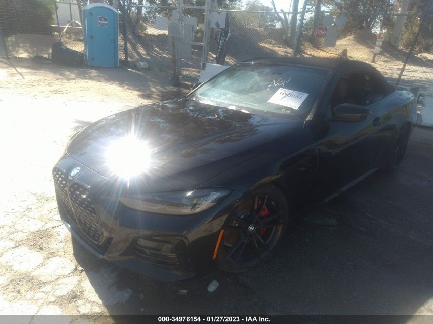 2022 BMW 4 SERIES 430I VIN: WBA23AT01NCK73338