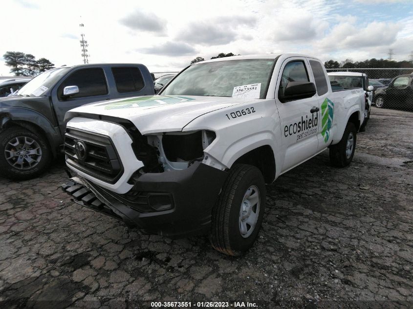 2022 TOYOTA TACOMA 2WD SR/SR5 VIN: 3TYRX5GN8NT053197