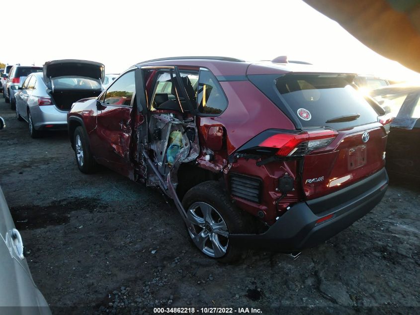 2021 TOYOTA RAV4 HYBRID XLE VIN: JTMRWRFV4MD135672